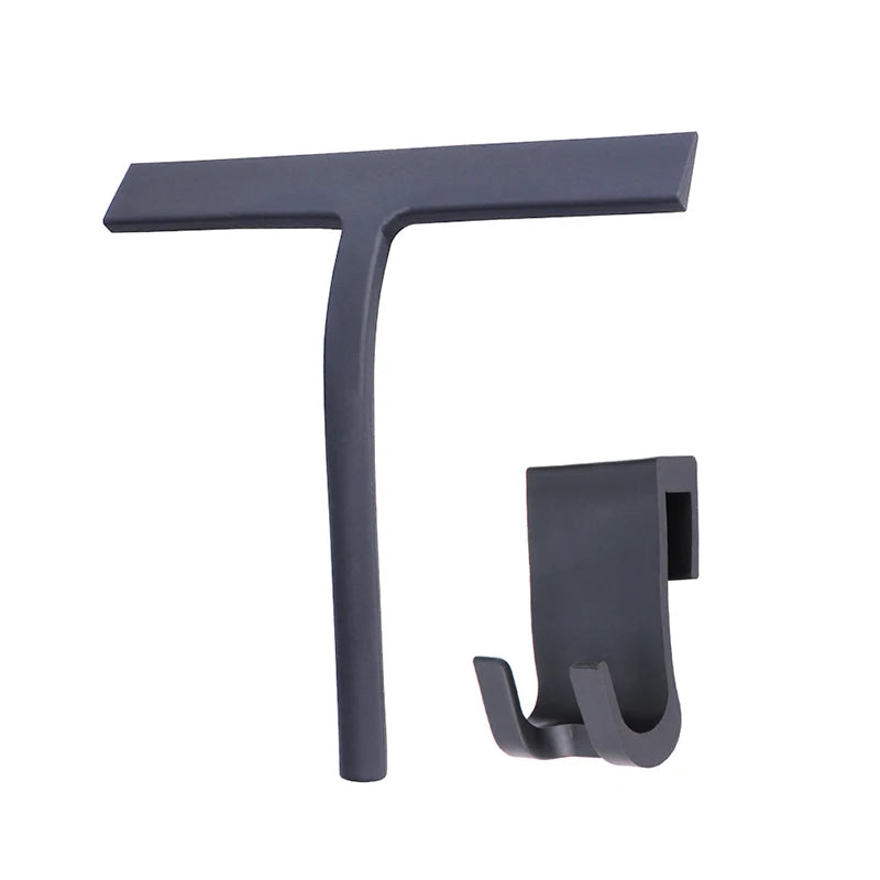 Hot Selling 9 Inches Silicone Window Shower Squeegee Glass Squeegee  Shower Wiper Squeegee with Silicone Hook
