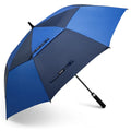 Custom 58" Umbrellas with logo  60 Inch Premium Umbrella Golf Blue Winf Proof Golf Umbrella
