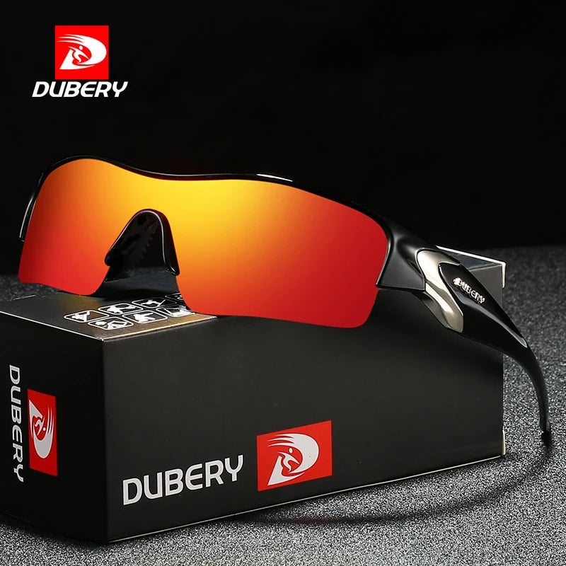 DUBERY ORIGINAL Large Frame Polarized Sunglasses Men 2026 Oversized Designer Sunglasses for Unisex Sports Sunglasses 2026