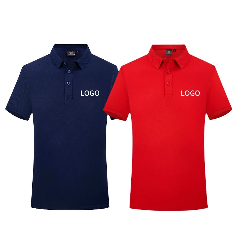 Latest Adding Soft Fabric Cotton Polo Shirts Three Button Collar t Shirts Casual Men's Polo t Shirts