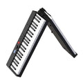 Rechargeable Digital Piano 88 Keys USB-C Interface 128 Tones 128 Rhythms Electronic Organ Keyboard Musical Instruments