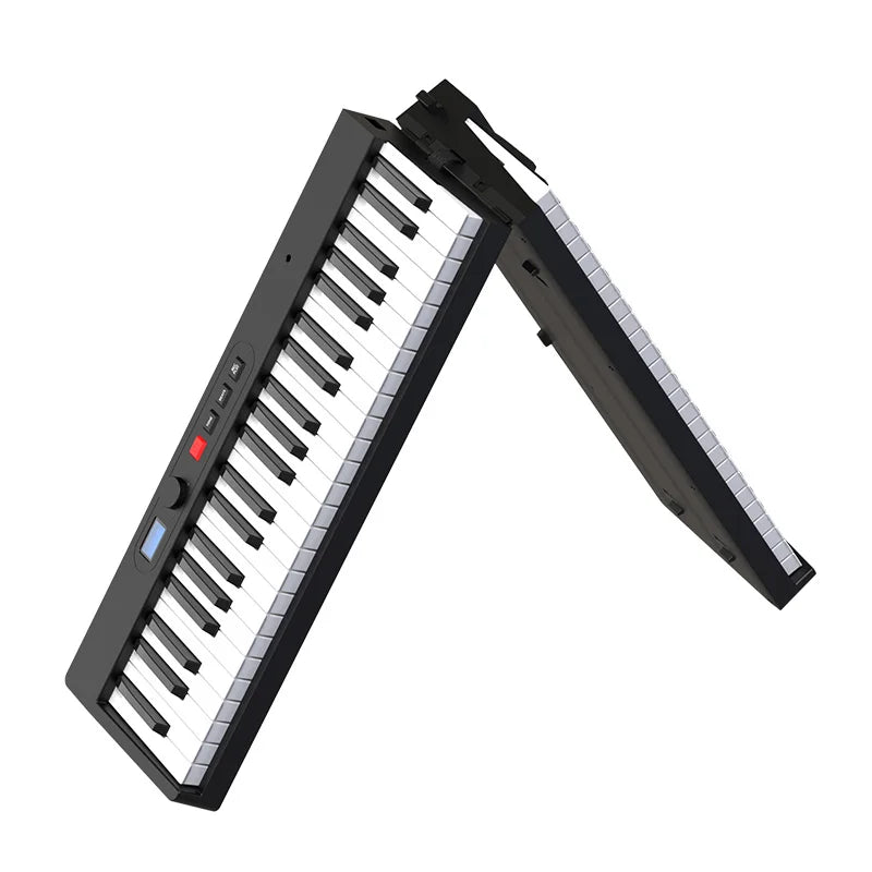 Rechargeable Digital Piano 88 Keys USB-C Interface 128 Tones 128 Rhythms Electronic Organ Keyboard Musical Instruments