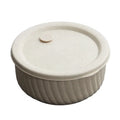 Best Selling High-quality Colored Noodle Bowl with Cover Environment-friendly and Reusable Wheat Straw Bowl Salad Bowl