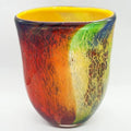 Hand Blown Murano Glass Vase Colorful Home Decor Glass Crafts