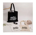 Best Selling Eco-Friendly Reusable Oversize Canvas Cotton Shopping Tote Bags with Custom Logo Print Small MOQ Letter Pattern