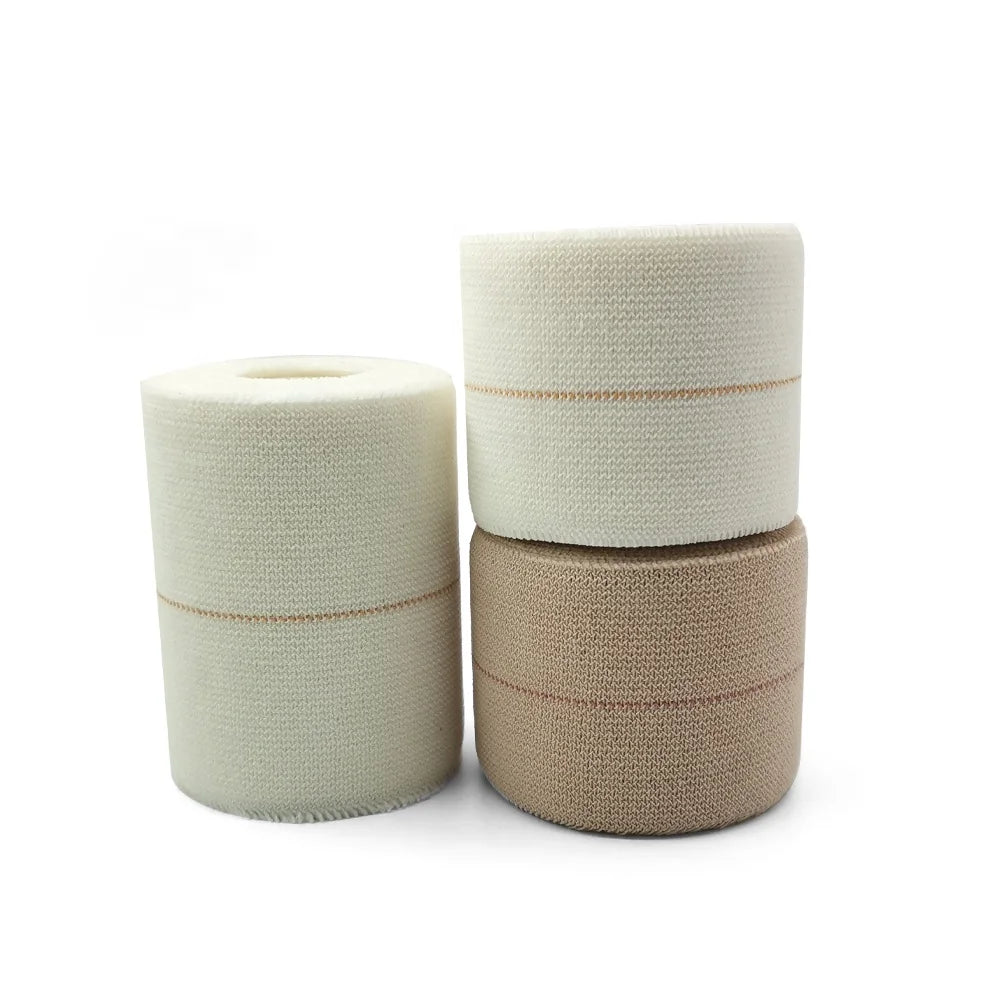 100% Cotton White Color EAB Tape Zinc Oxide Elastic Adhesive Bandage
