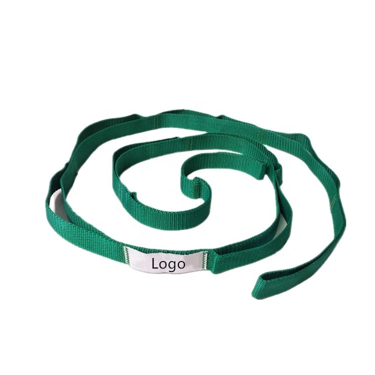 10 Loops Non-Elastic Stretch Strap Perfect Home Workout Stretching Out  Strap for Physical Therapy Yoga