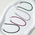 Wholesale Customize Jewelry Luxury Stainless Steel Glitter Zircon Diamond Fashion Bracelet