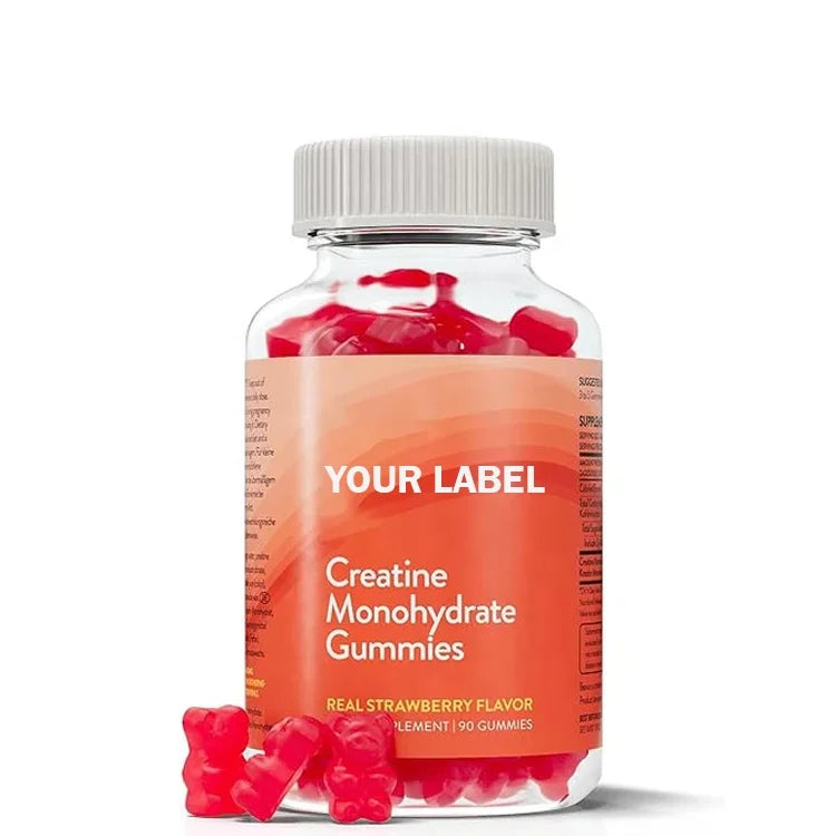 Factory Customized Flavors Shapes Creatine Monohydrate Gummies 5000mg Creatine Monohydrate Gummies