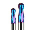 CHENGZHEN HRC65 Aerospace 2-Flute Ball Nose End Mill - High Precision â‰¤0.005mm RoHS Certified CNC Cutter