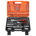 Goodking 78 Pcs Wrench Combination Tool Set Universal Socket Wrench Tool Box Hand Repair Tool Kit