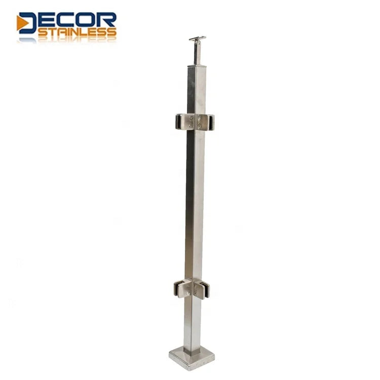 Various Specifications Balcony Corridor Column Stable Stair Railings Baluster Posts Balcony Handrails Stainless Steel Post