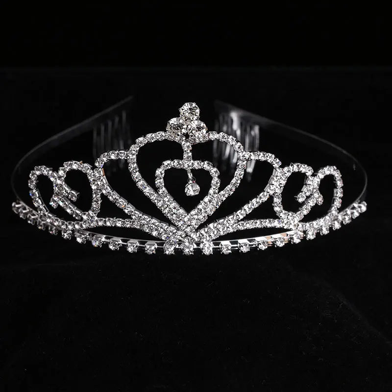 Hot Sale Fashion Crown Comb Hair Accessories Crown Headband for Girls