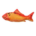 Interactive USB Floppy Fish Plush Pillow Funny Moving Electronic Toy with Catnip Wholesale for Dogs and Cats