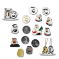 Ready to Ship 2025 New Arrivals UAE Sheikhs Designs Metal Enamel Pins UAE National Day Magnetic Badge