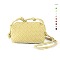 Trending Products 2026 New Arrivals Fashion Handmade Pu Leather Shoulder Crossbody Woven Leather Tote Bags for Women