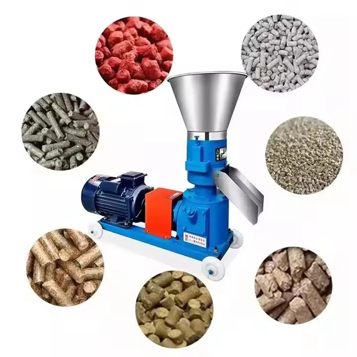 Chicken Feed Pellet Machine Animal Feed Grinder With Feed Making diesel Mill Machine for Sale