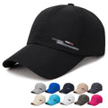 100% Polyester Cooling Sports Cap Waterproof Curved Brim Fashionable 6 Panels Baseball Hat with Customizable Rubber Logo