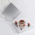 Hot Selling Silvery 12mm Square Cake Board 10 12 14 Inch Cake Board