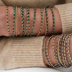 Go2boho 2024 Boho Handcrafted Surfer Trendy Beaded Bracelets Delicate Elegant Dainty Tiny Multi Warp Alloy Fashionable Gifts