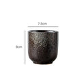Japanese Style Ceramic  150ml Straight Cup Household Ceramic Cup Restaurant Retro Tea Cup