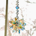 Crystal Car Pendant Elegant Crafted Crystal Ornament for Vehicle Interiors