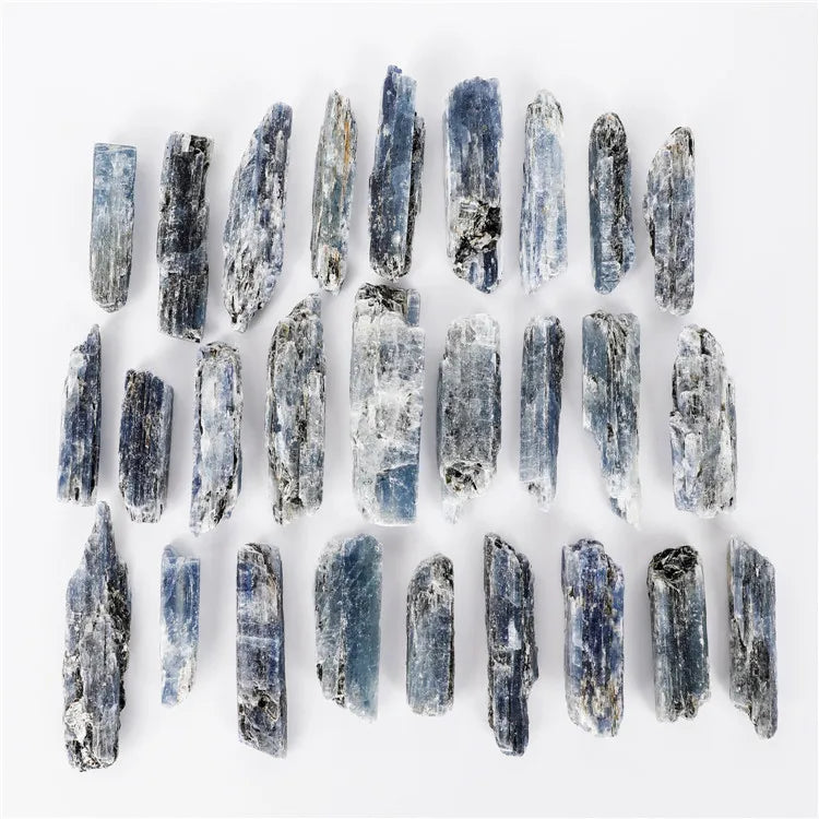 Wholesale Natural Raw Rough Polished Healing Chakra Balancing Reiki Bulk Lot 2-5cm Kyanite Strip  Mineral Specimens
