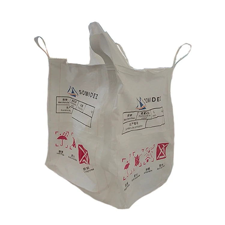 EGP China Factory Price 100% New Material 1 Ton PP Bulk Bag Woven Big Bag Ton Jumbo Bags