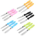 Hot Seller Three-piece Household Baking Tool Stainless Steel Butter Cake Decorating Spatula