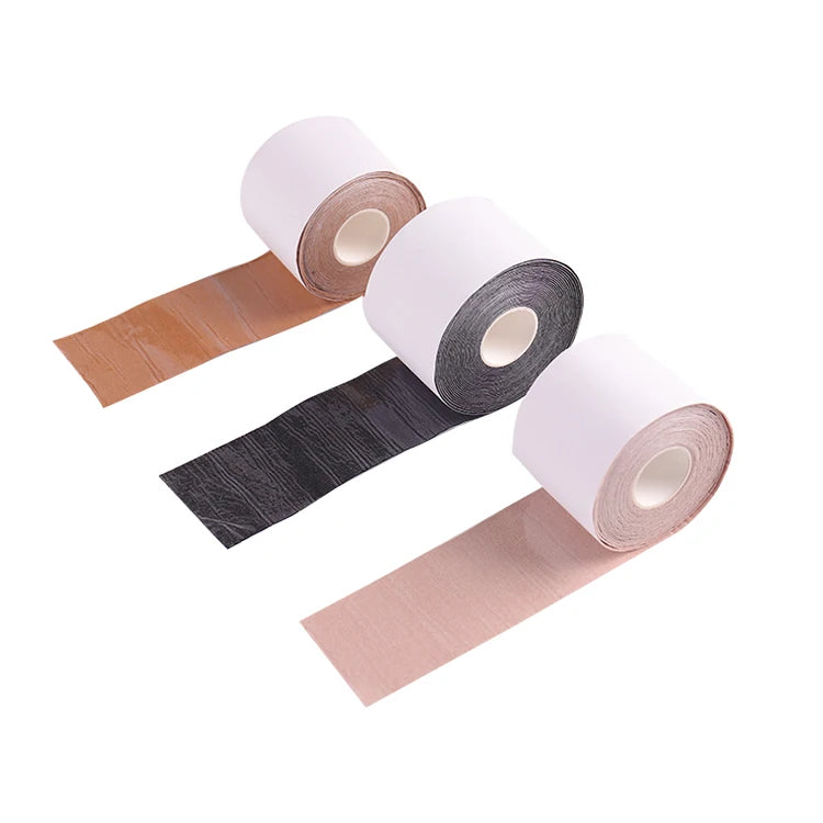 Double Sided Adhesive Brown Skin Tone Push-up Breast Boob Tape and Nipple Cover Intimates Accessories Type Lingerie Tape