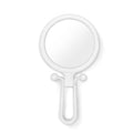 Zonyin Promotional Gift Double Sided Mini Small Hand Held Mirror Folding 2X/5X/10X Magnification Makeup Mirror for Travel
