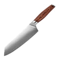 Professional 7 Inch Damascus Steel Kiritsuke Chef Knife with Pakkawood Handle High Carbon Super Sharp for Kitchen Use