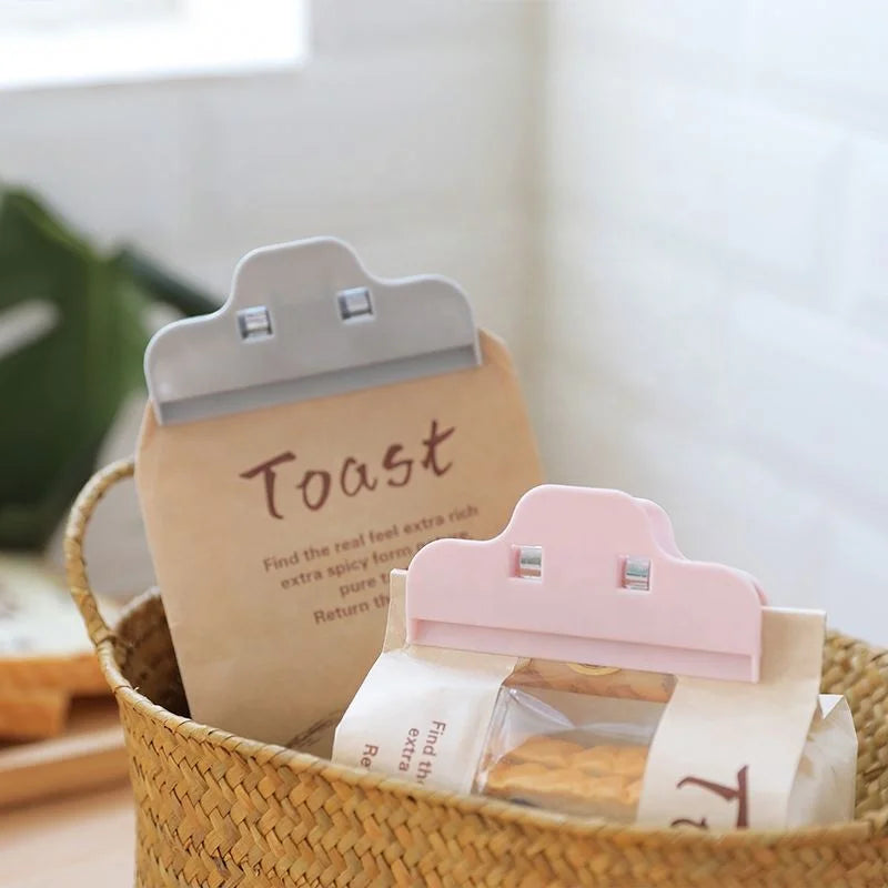 Simple Household Food Moisture-proof Sealing Clip Food Bag Sealing Clip Plastic Bag Snack Bag Sealing Bread Food Clip