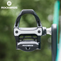 ROCKBROS High Quality Adult Bike Self Lock Pedal City Ride Bicycle Parts Nylon Entry Level Carbon Fiber Pedal