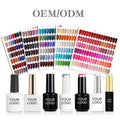 Factory New Arrivals OEM Private Label Gel Nail Polish Set Manicure Nail Art Salon UV Gel Polish Nail Gel