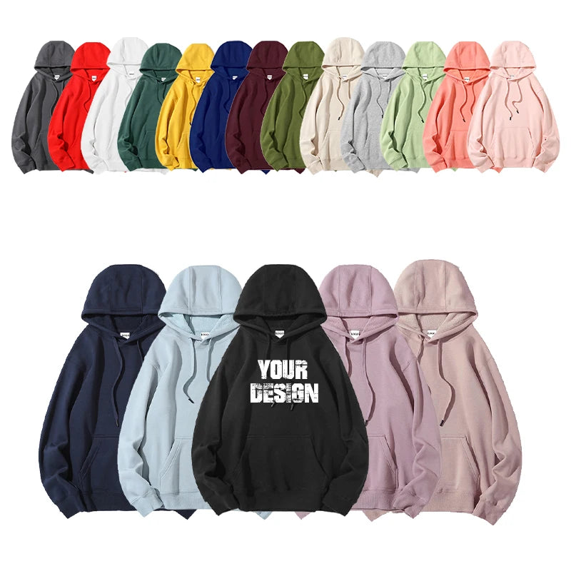 Custom Logo Blank Cropped Cool Pullover Men's Wholesale Unisex Oversize Hoodies&amp Sweatshirt