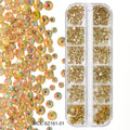 3D DIY Shiny Nail Art Crystal Rhinestones Kit Crystal Nail Jewelry Accessories Nail Art