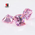 Baifu Jewelry Wholesale Price Loose Pink Cushion Zirconia Stone
