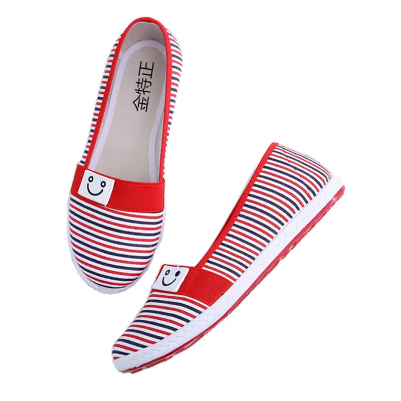 Women's Best Selling Ethnic Style Canvas Shoes Retro Trendy Fashion Round Toe Ladies Casual Shoes Soft Bottom Comfortable Shoes