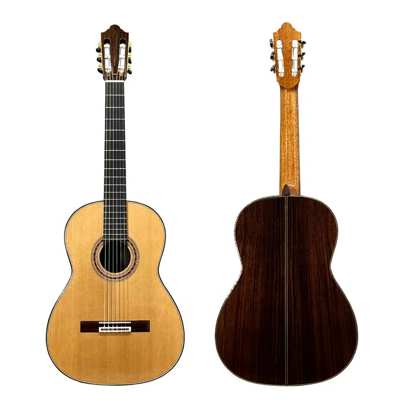Master Level  Friederich All Solid Classical Guitar with high gloss finishing from Aiersi music workshop