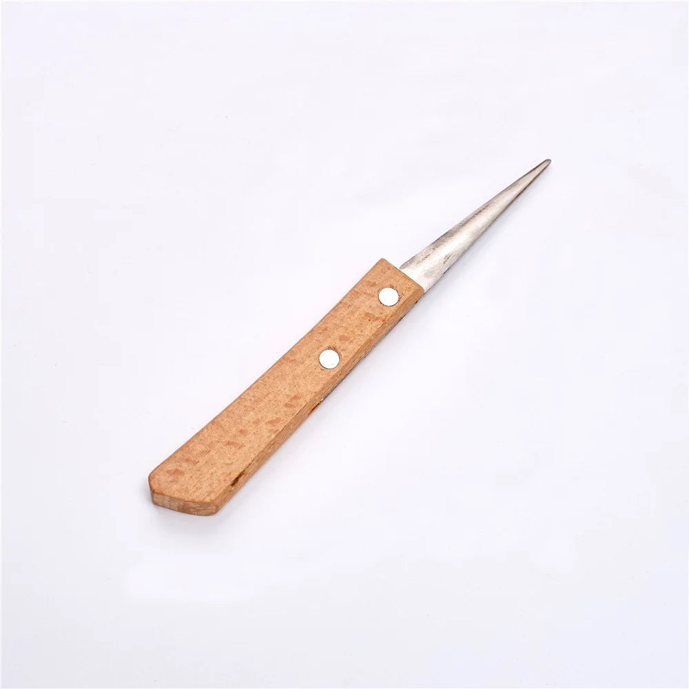 Wooden Handle Craft Art Tools Fettling Knife for Pottery/Sculpting/Ceramic/Polymer Clay Carving Modeling