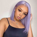 Perruque Bob HD Full Lace Wig Original Hair Unprocessed 13x4 Swiss Lace Front Bob Wig 100% Brazilian Virgin Human Hair Bob Wigs
