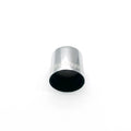OEM ODM Shiny Silver 24/410 Aluminum Metal Shell Plastic Screw Cap Bottle Stopper for Roll-on Bottle Durable and Stylish