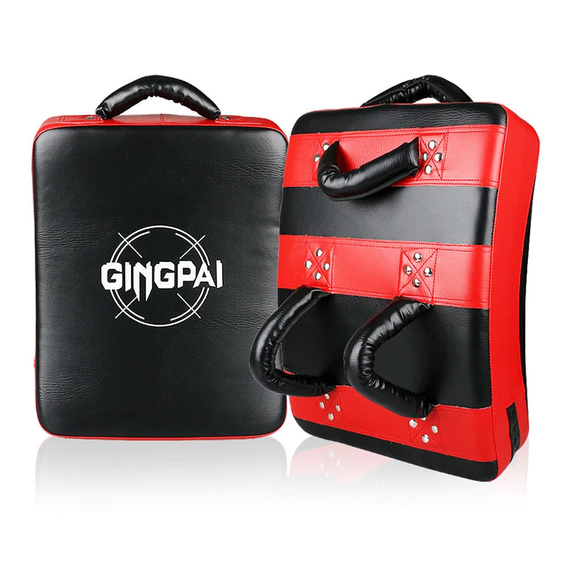 Jingpai Back Kick Pads Anti Custom Kicking Shield Gloves Pad for Muay Thai Taekwondo Kick Boxing Knee Pad