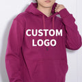 Xinglan Silver Fox Fleece 400 GSM High Quality Custom Logo Unisex Hoodies for Men Logo Print Embroidered