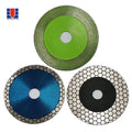 Power Rotory Tool Accessories 115mm Diamond Cutting Disc Tile Ceramic Marble Dry Cutting and Grinding Circular Saw Blade