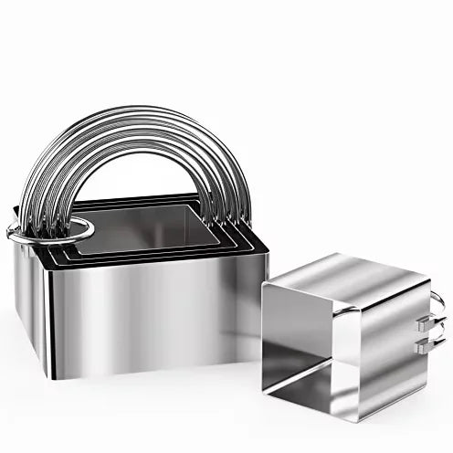 Custom Cookie Cutter Pastry Mold Tool Multiple Sizes Donut Cutter Stainless Steel Round Circle Biscuit Cutter with Handle