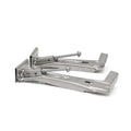 5" Heavy Duty Hidden Rain Gutter Bracket Hook Hangers with Clip