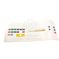 492x192mm 10.107.0499 UV/Solvent Ink Instruction Plate New Spare Parts Panel for SM52 PM52 SX52 Offset Printing Machinery