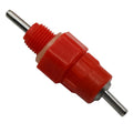 360 Angle Chicken Nipple Drinkers Red Ball Valve Nipple Chicken Hanging Drinking Nipple